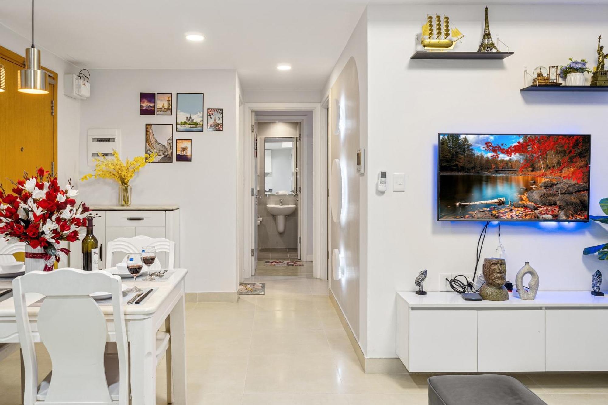 Cozy 2 Bedrooms Condo In T1 Masteri Thao Dien, Fully Furnished With Full Amenities Bandar Ho Chi Minh Luaran gambar