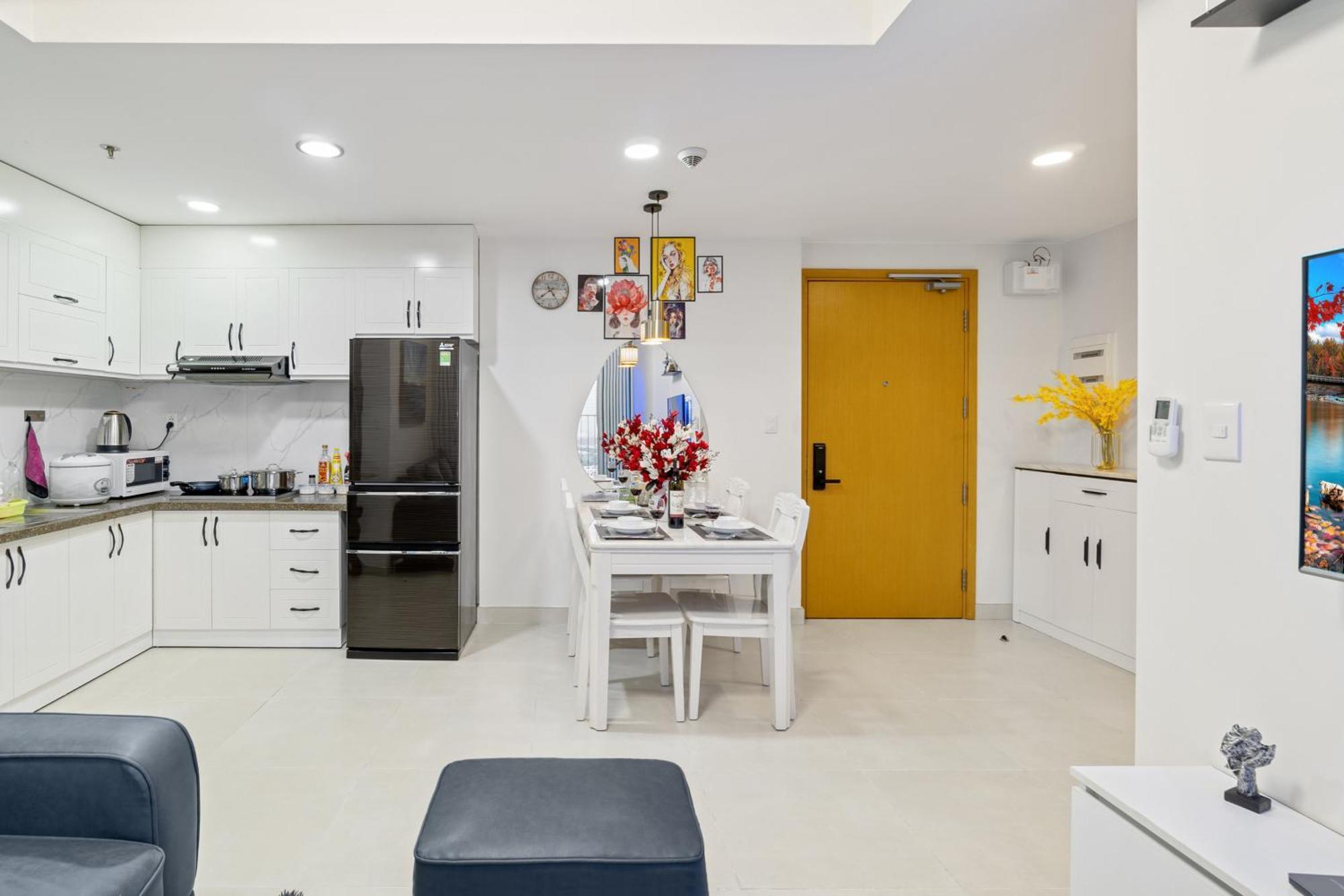 Cozy 2 Bedrooms Condo In T1 Masteri Thao Dien, Fully Furnished With Full Amenities Bandar Ho Chi Minh Luaran gambar