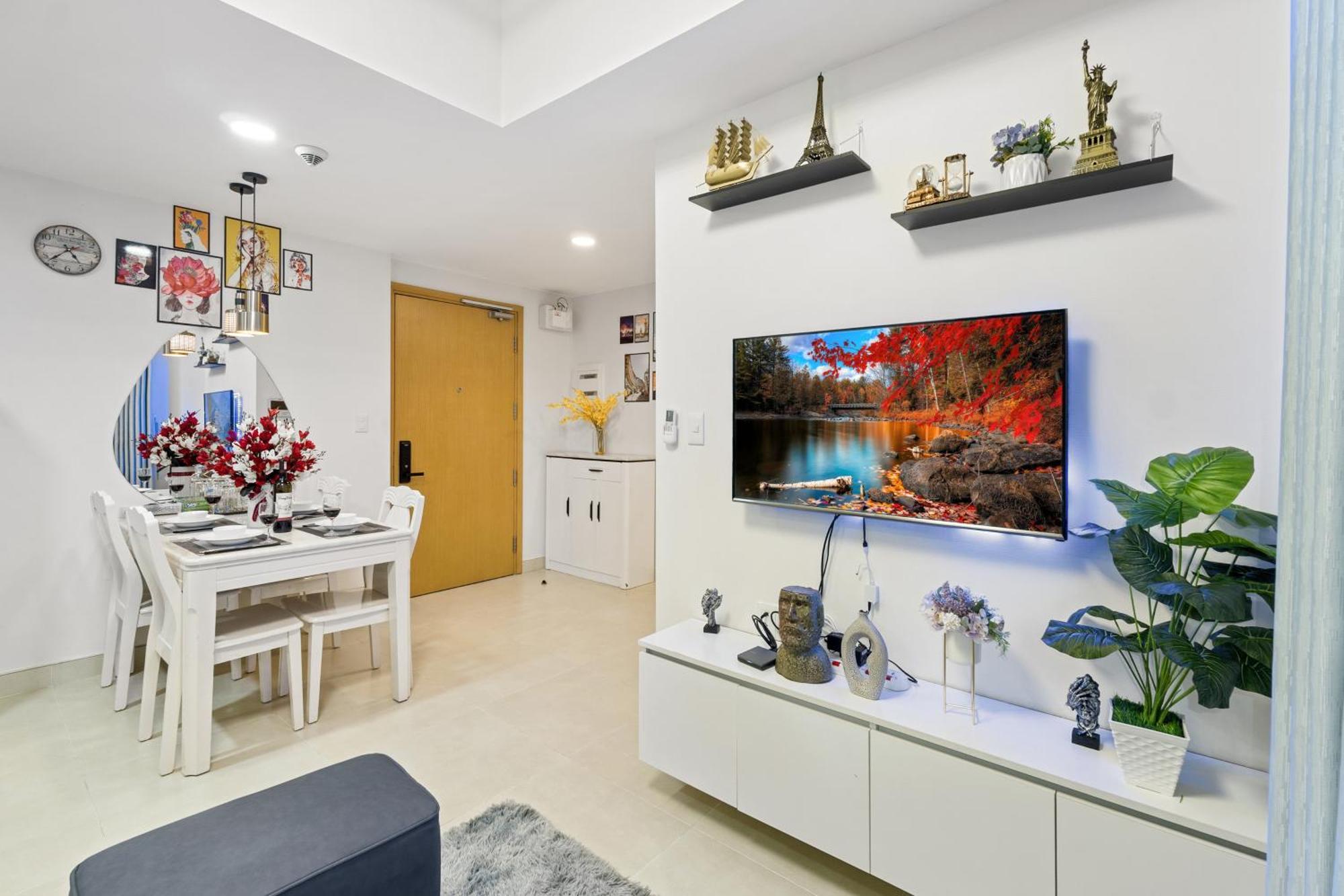 Cozy 2 Bedrooms Condo In T1 Masteri Thao Dien, Fully Furnished With Full Amenities Bandar Ho Chi Minh Luaran gambar
