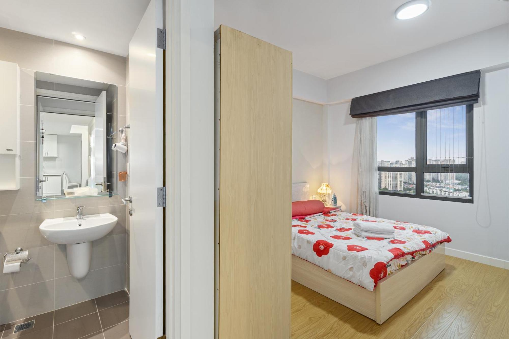 Cozy 2 Bedrooms Condo In T1 Masteri Thao Dien, Fully Furnished With Full Amenities Bandar Ho Chi Minh Luaran gambar