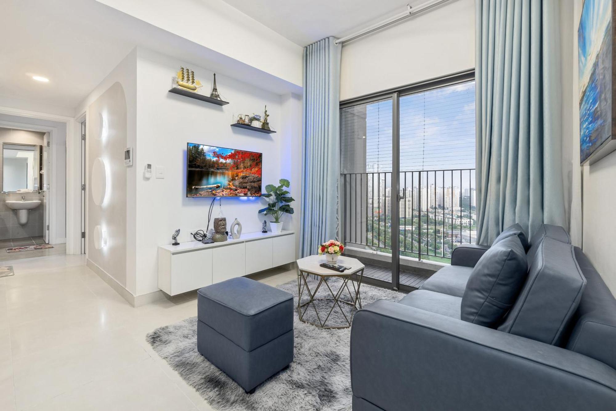 Cozy 2 Bedrooms Condo In T1 Masteri Thao Dien, Fully Furnished With Full Amenities Bandar Ho Chi Minh Luaran gambar