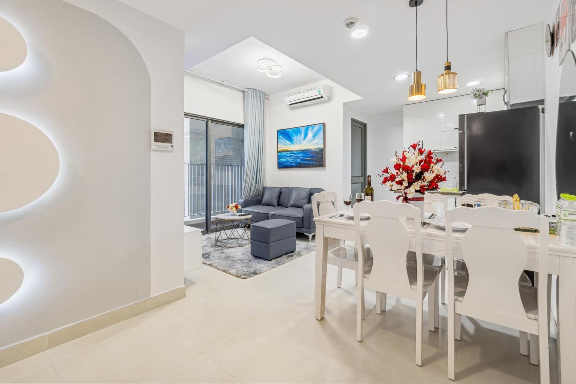 Cozy 2 Bedrooms Condo In T1 Masteri Thao Dien, Fully Furnished With Full Amenities Bandar Ho Chi Minh Luaran gambar